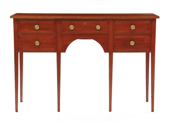 Federal style mahogany sideboard