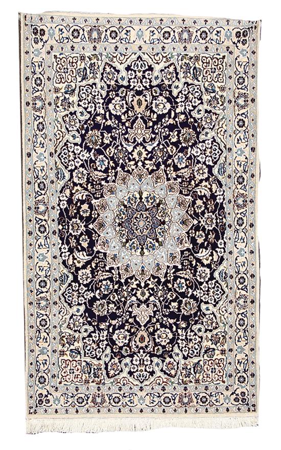 Persian Nain carpet 4 x 6 10  1395d9