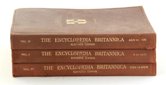 Soft leatherbound books Encyclopaedia 1395ed