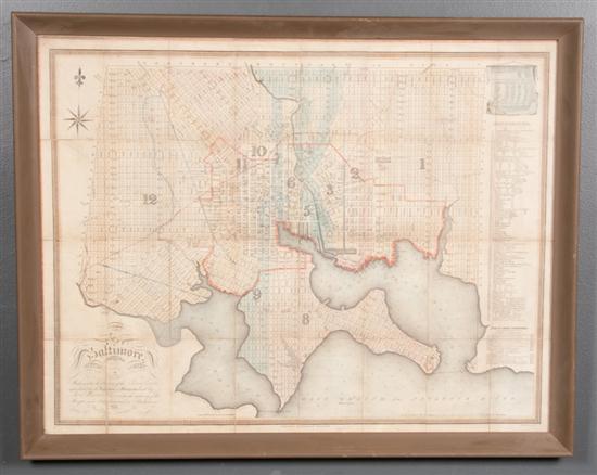  Map Fielding Lucas Plan of 1395f6