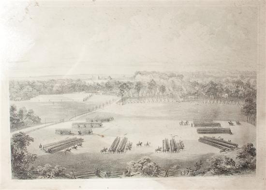 [Civil War Camp View] ''Camp Bates