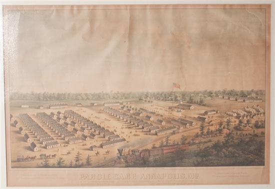 [Civil War Camp View] E. Sachse;