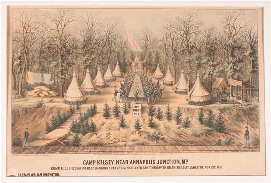 [Civil War Camp View] ''Camp Kelsey