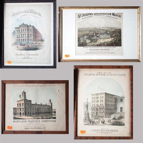  Baltimore Landmarks Sheet Music  139678