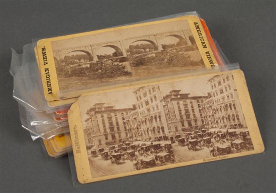 [Stereo cards] Group of twenty-four