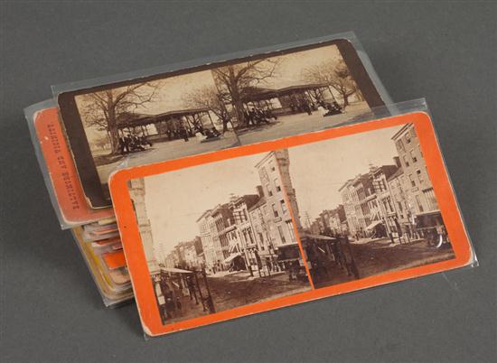 [Stereo cards] Group of twenty