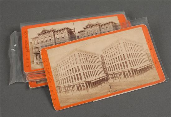 [Stereo cards] Ten views by E. and H.