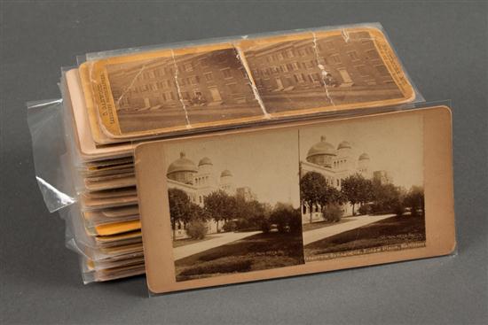 [Stereo cards] Group of fifty-two