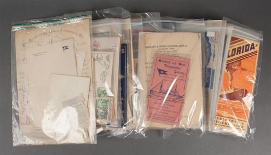  Ephemera Large assortment relating 139750