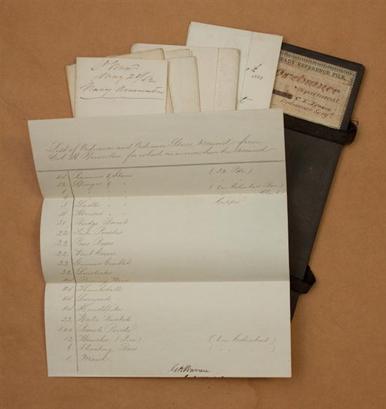  Civil War Ephemera Group of orders 13978d