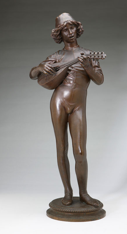 After Paul Dubois patinated- bronze