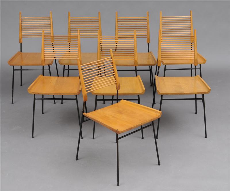 ASSEMBLED SET OF EIGHT PAUL MCCOBB