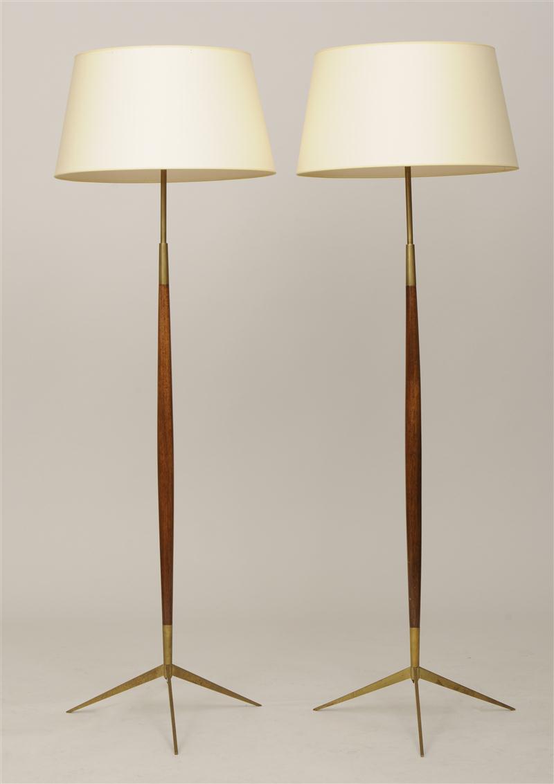 PAIR OF FRENCH GILT-METAL-MOUNTED