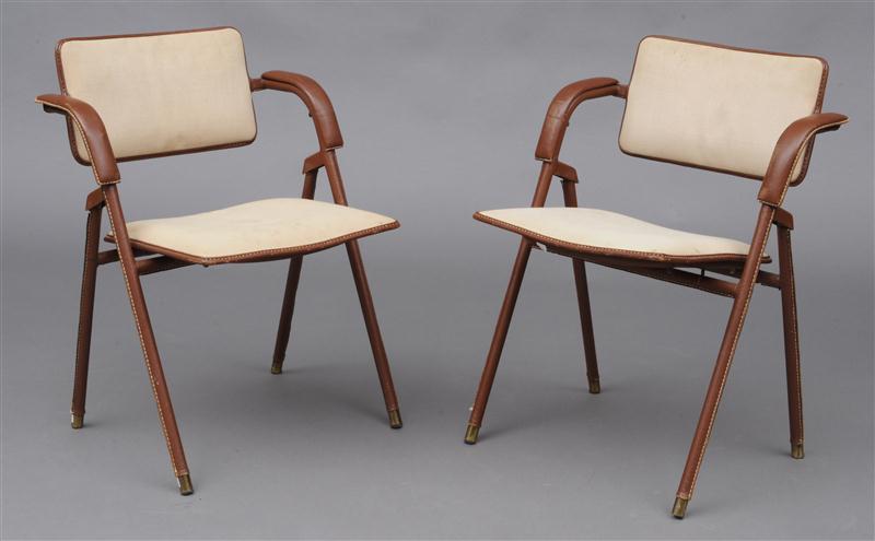 PAIR OF JACQUES ADNET (1901-1984)