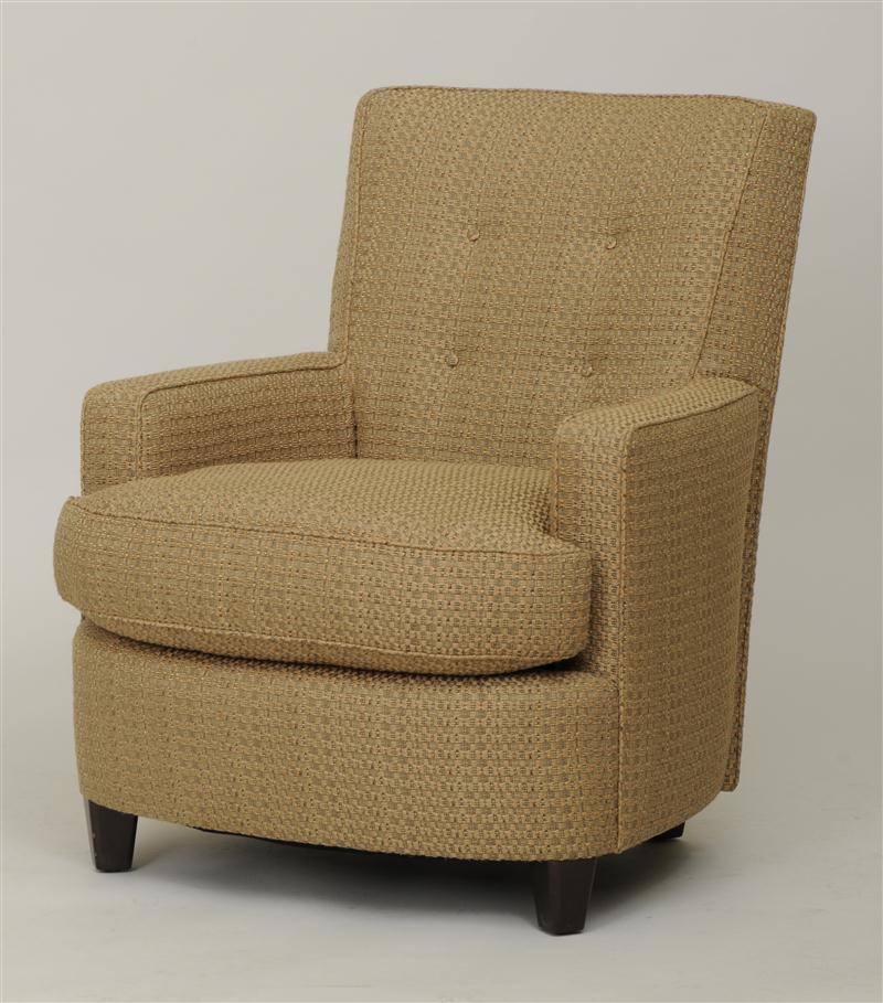 MODERN UPHOLSTERED LIBRARY ARMCHAIR 13c1c3