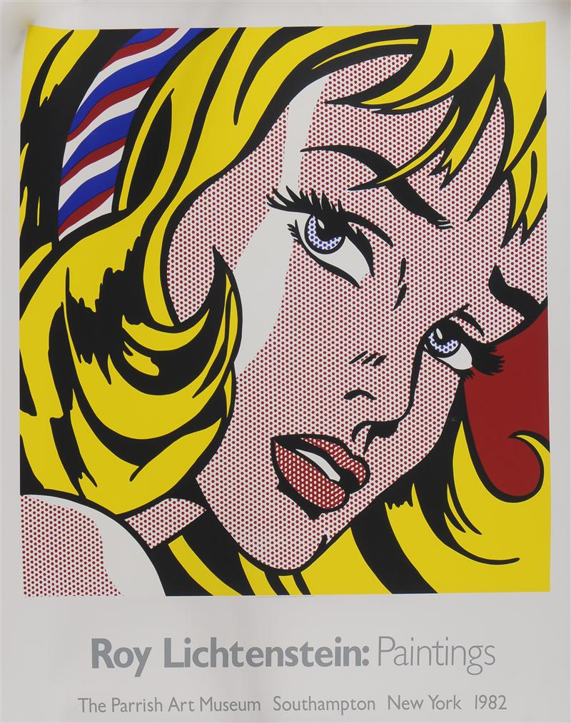 ROY LICHTENSTEIN EXHIBITION POSTER 13c297