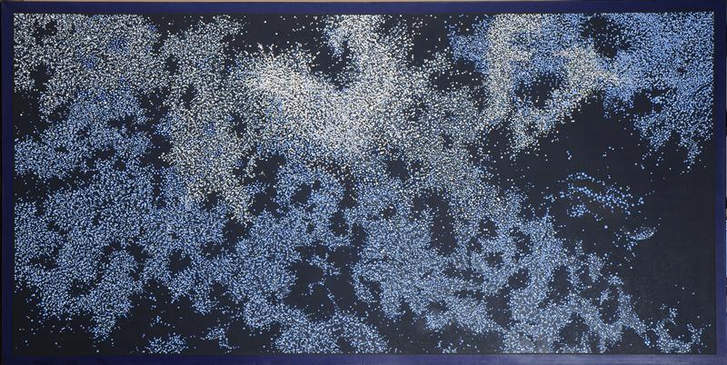 PETER YOUNG (b. 1940): STAR PAINTING