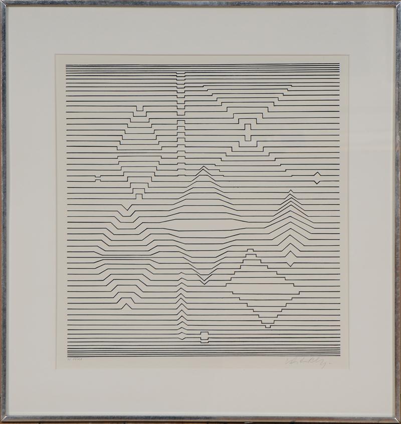 VICTOR VASARELY 1906 1997 UNTITLED 13c352