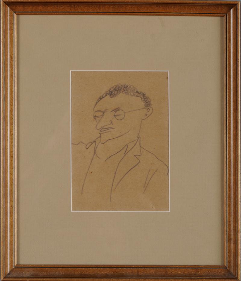 ATTRIBUTED TO BEN SHAHN: PORTRAIT