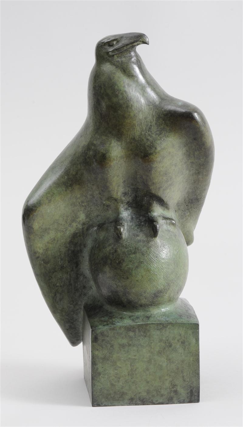 CARL MILLES 1875 1955 BRONZE 13c358