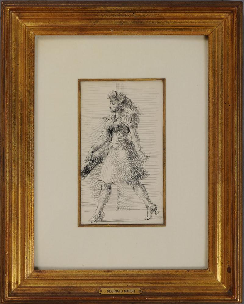 ATTRIBUTED TO REGINALD MARSH (1898-1954):