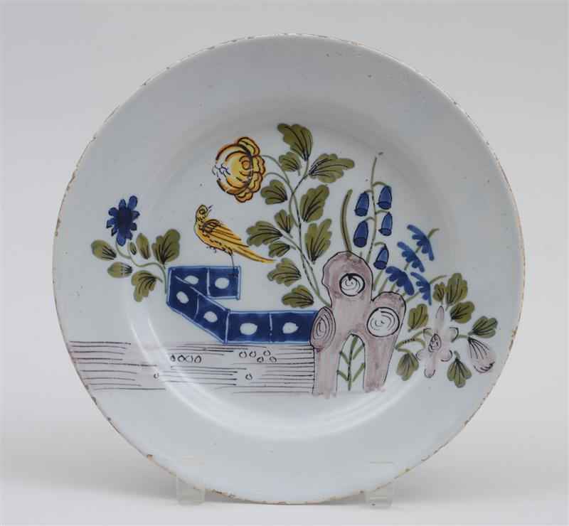 LIVERPOOL DELFT POLYCHROME PLATE