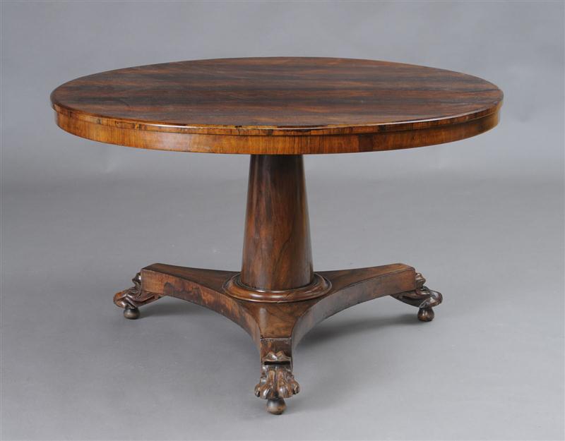 REGENCY ROSEWOOD CENTER TABLE With 13cd15