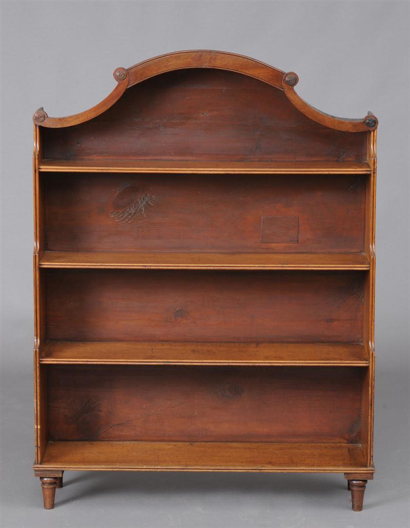 REGENCY MAHOGANY SMALL BOOKCASE