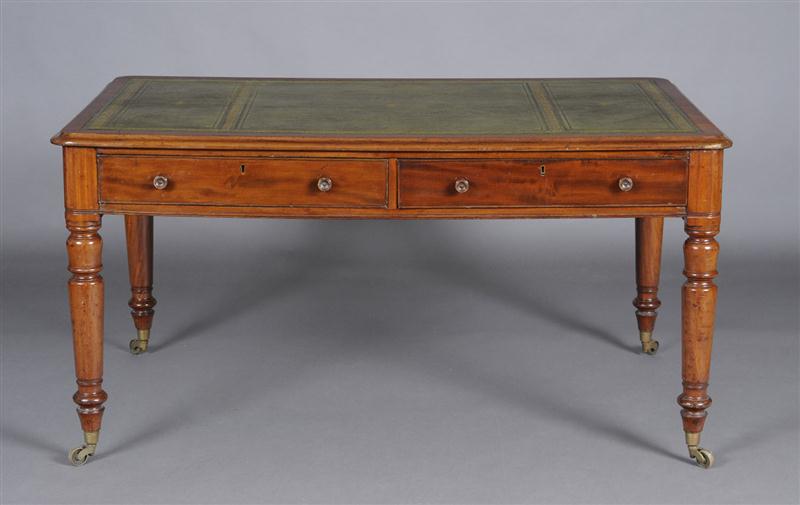 VICTORIAN MAHOGANY LIBRARY TABLE 13cd25