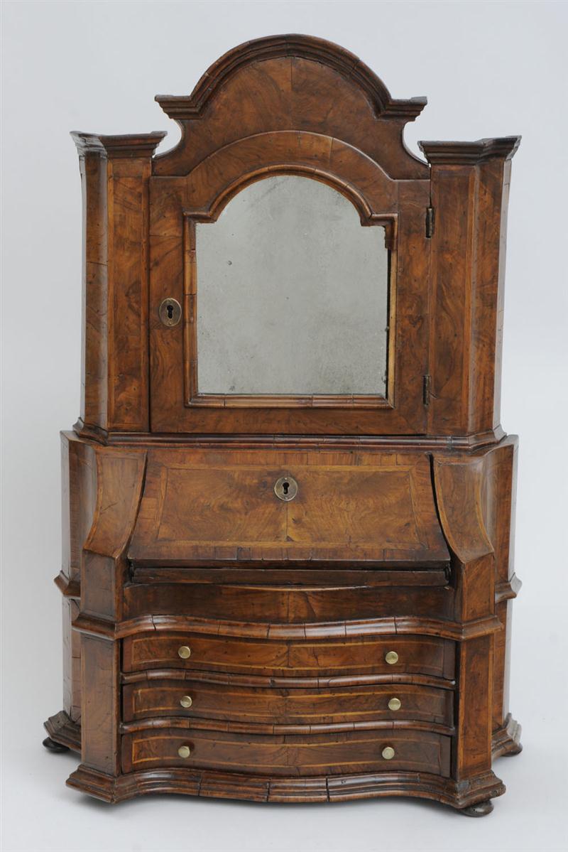 ITALIAN ROCOCO STYLE INLAID WALNUT