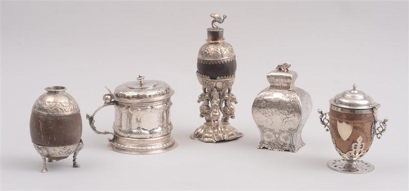 CONTINENTAL SILVER SMALL LIDDED