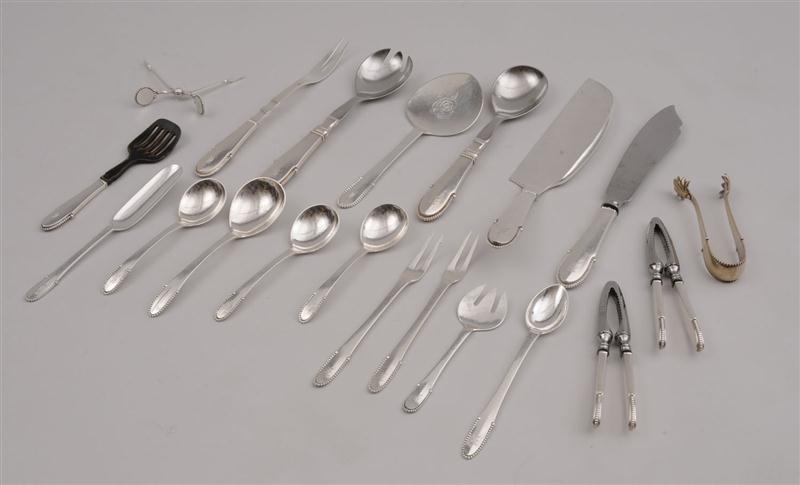 GROUP OF TWENTY GEORG JENSEN MONOGRAMMED 13cd9c