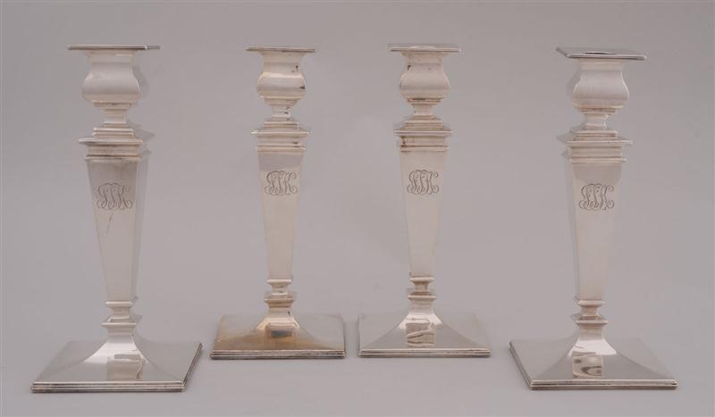 SET OF FOUR ROGER WILLIAMS SILVER