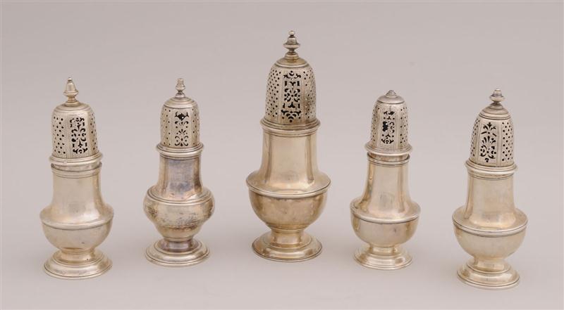 ASSEMBLED SET OF THREE GEORGE II