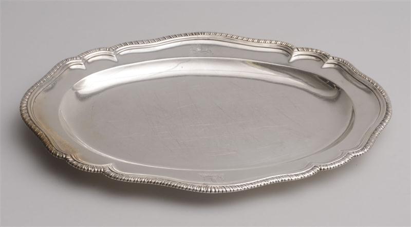 GEORGE II CRESTED SILVER SMALL MEAT