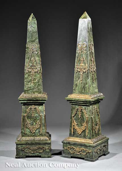 A Monumental Pair of Verde Antico 13cf76