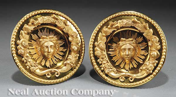 A Pair of Fine French Cast Brass 13cf75
