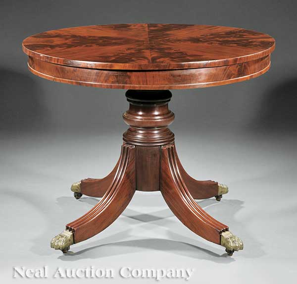 An American Classical Carved Mahogany 13cf90