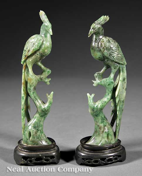 A Pair of Chinese Spinach Jade 13cff6