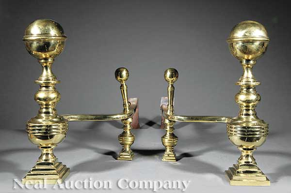 A Pair of American Classical Polished 13d072