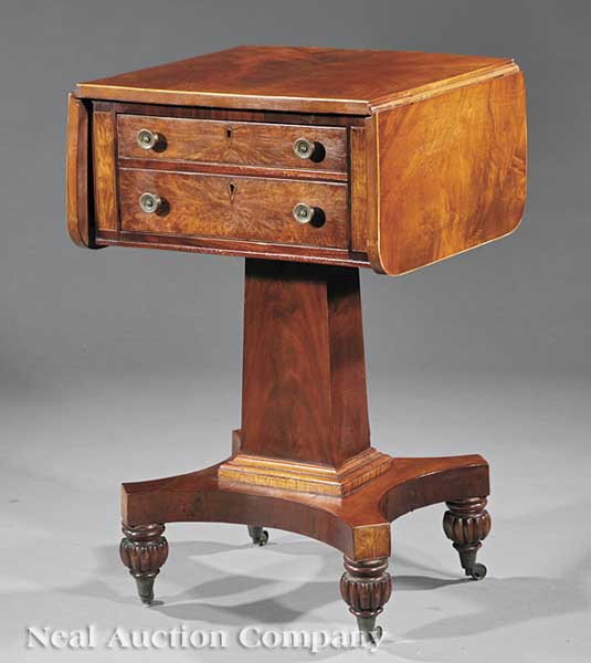 An American Classical Inlaid Mahogany 13d08d