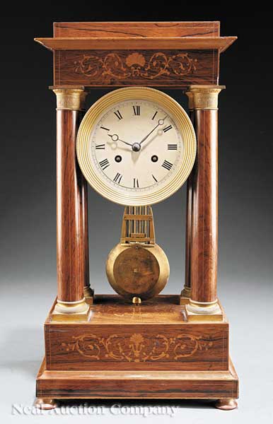 A French Empire Rosewood and Inlaid 13d097