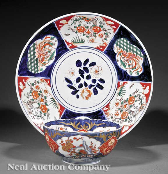 Two Pieces of Japanese Imari Porcelain 13d0fc
