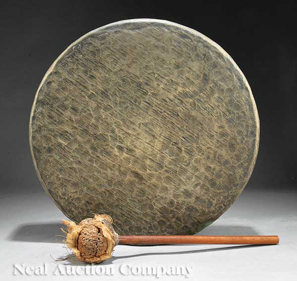 A Japanese Gong and Clapper circular 13d111