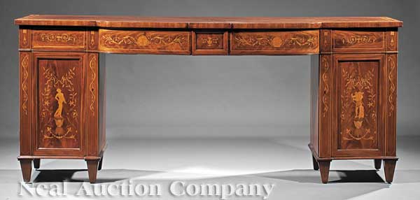 An English Satinwood Inlaid Mahogany 13d15f