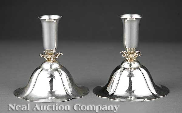 A Pair of American Sterling Silver