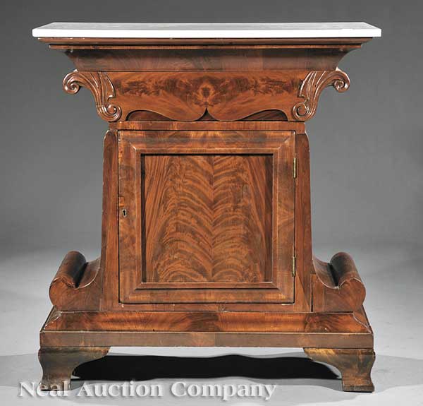 An American Late Classical Carved 13d18e