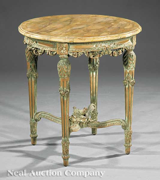 A Louis XVI Style Paint Decorated 13d1a9