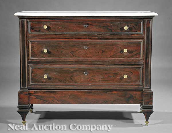 An American Carved Rosewood Chest 13d1ec