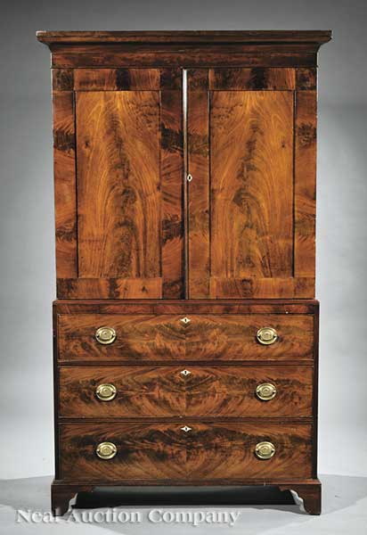 An Antique Georgian-Style Mahogany